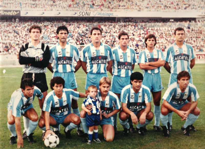 Fanion C.D. Málaga De 1984 - Pennant Original Collector Pour Fans De Foot