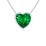 Solitaire-Heart-Emerald-Bezel-Set-Pendant-in-14k-White-Gold-(5-mm)_