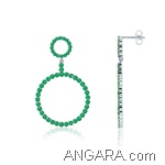 Emerald-Double-Circle-Danglers-in-14K-White-Gold--(1_5-mm-2-mm)_
