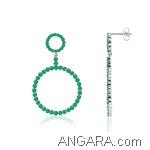 Emerald-Double-Circle-Danglers-in-14K-White-Gold--(1_5-mm-2-mm)_ Emerald-Double-Circle-Danglers-in-14K-White-Gold--(1_5-mm-2-mm)_