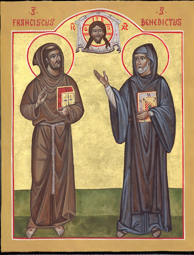 San Francesco e San Benedetto