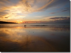 spectacular sunset and beautiful beaches in Bali