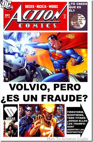 2011-08-07 - Action Comics #841 al #870 (Post One Year Later)