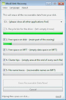 Permanently Erase Any Recoverable Files In Windows With Moo0 Anti-Recovery Permanently Erase Any Recoverable Files In Windows With Moo0 Anti-Recovery