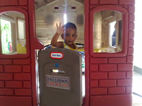 Amirthan in Lanka Hospital Playing Area