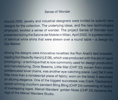 sense of wonder; chi ha paura...?