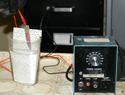 Electrolytic Anodization Setup Electrolytic Anodization Setup