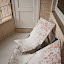 Folding chairs on our back balcony