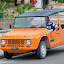 Orange Citroen Car