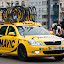 Mavic Car loaded up with bikes