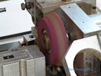 Inkfeed no. 3 - the outer shaped is ground by a silicium carbide disk. Inkfeed no. 3 - the outer shaped is ground by a silicium carbide disk.
