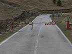 Campo Zufahrt gesperrt wegen Schnee, 22. Apil 2008