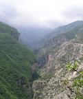 Blick in die Schlucht bei Pennapiedimonte, Maiella