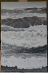 La Bora Falconara IV, olio su tela, 40x70 cm, 2008