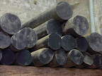 Ebonite rods of extra large diameter - used to produce sealings in the industry. Such a rod of about 90 mm in diameter needs two rounds of vulcanization - each 72 hours. Imagine the energy needed to keep up 152 Degrees celsius for such a long period of time.