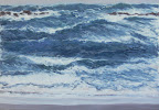 La Bora Falconara III, olio su tela, 70 x 100 cm, 2008