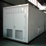 A custom-built remediation system for a gas station completely enclosed in a trailer unit.