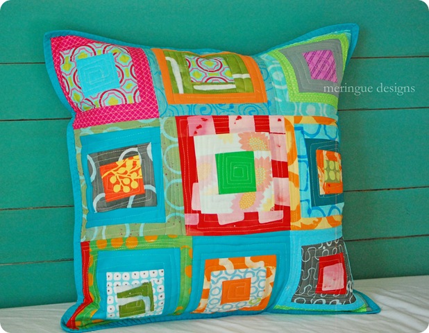 patchwork pillow