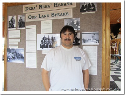 Russ, the host at the Nenana Cultural Center, gave us an inside look at the town's history and as well as the current inhabitants.