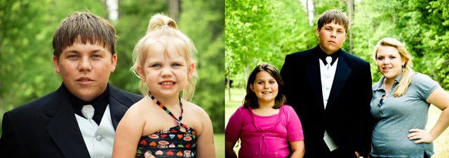 Big brother & little sisters