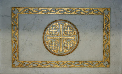 Inlaid Marble Alter Front
