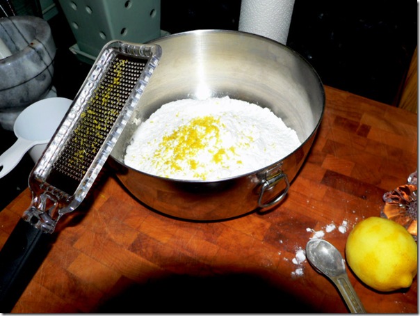 lemon zest
