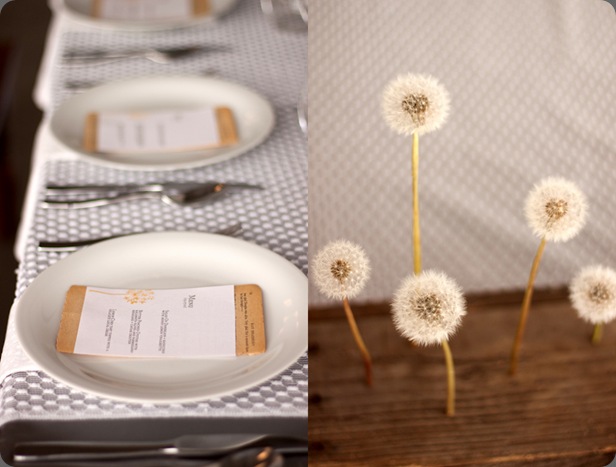 dandelion-budget-friendly-wedding-bouquet-modern-wedding-ideas-yellow-gray-colorp-palette the sweetest occasion