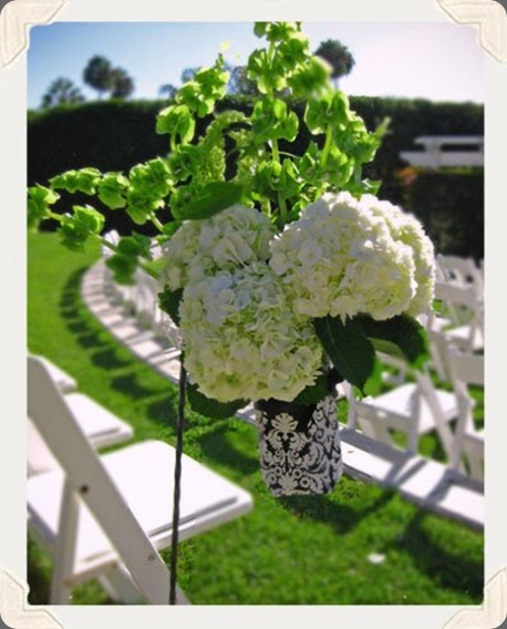 damask wedding idea honey and poppies
