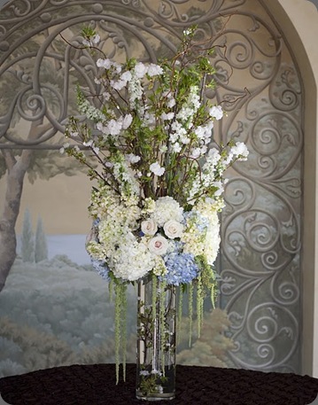 Alysha entrance arrangement heavenly blooms