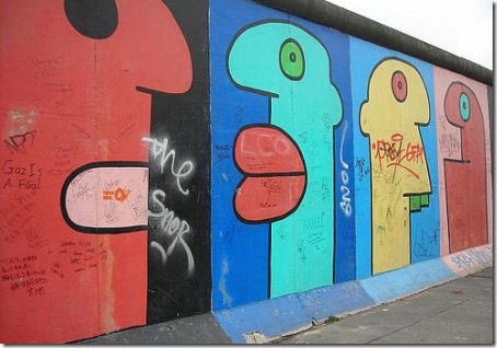Berlin Wall Painting by Thierry Noir