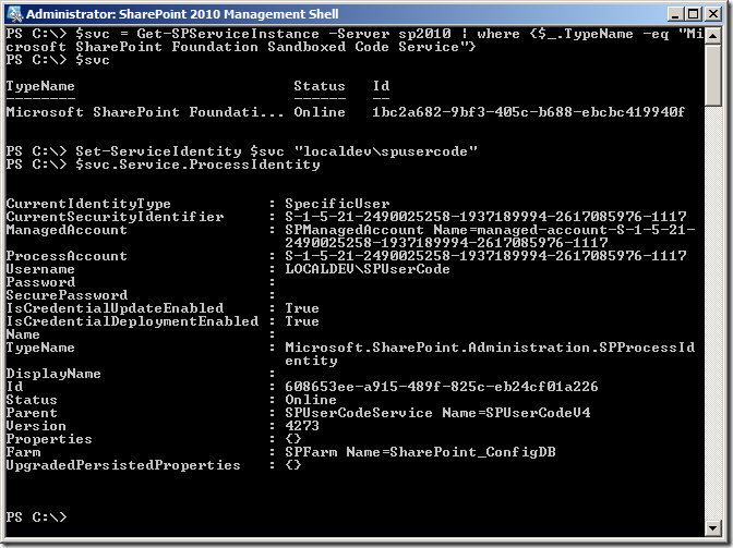 Set-ServiceIdentity