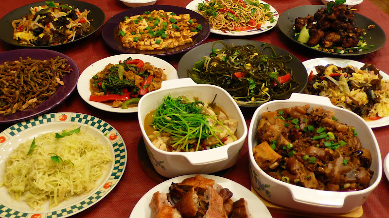 12 dishes? actually 11, plus the secret one at the very end...