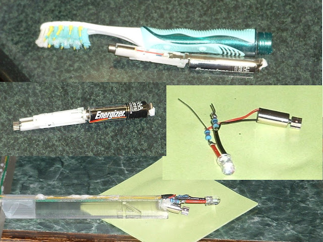 Extracting Vibro-tactile Actuator from Oral-B Pulsar
