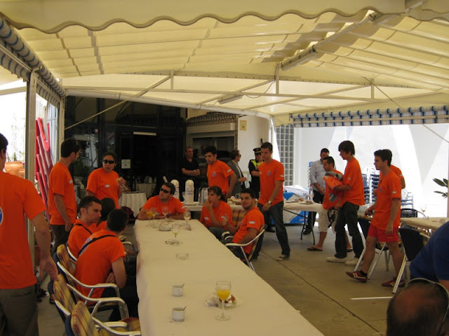 Durante el desayuno. Durante el desayuno.