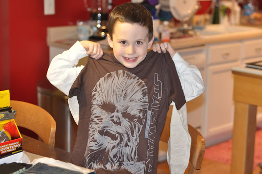A shirt with Chewie