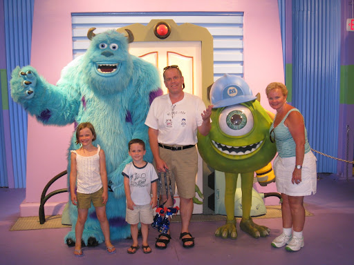 Natalie, Eli, Nagi &amp; JPop with Sulley and Mike