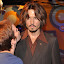 Johnny Depp looks unphased by Shelley