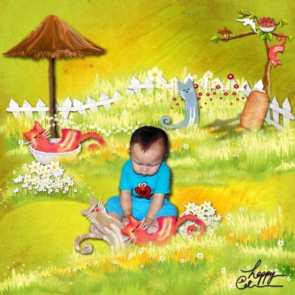 digital scrapbooking freebies   Happy Cat, Sales, Tips, Coupon, and Freebie