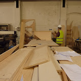 FabLab House team working on the house