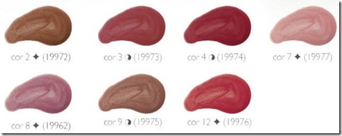 gloss labial cor 2 a 12
