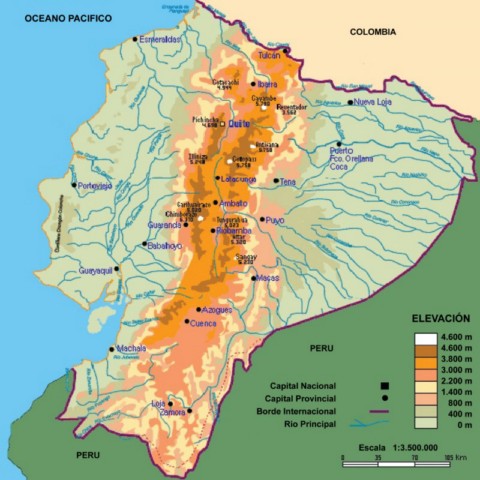 Elevaciones del Ecuador
