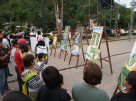 ARTISTAS PLASMAN LA BIODIVERSIDAD EN ZAMORA CHINCHIPE