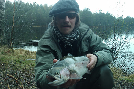 Flugfiske Samuel i ledning