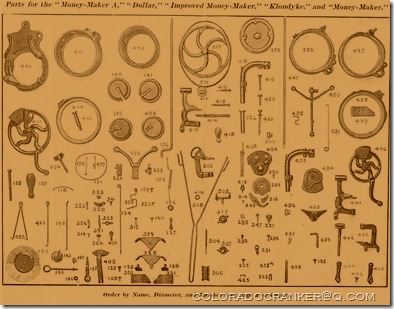 Creelman Money Maker primary Parts list p72