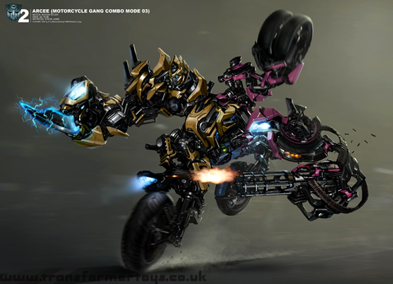 สิ่งที่ไม่ได้เห็นใน Transformers ROTF – Arcee Combine Mode สิ่งที่ไม่ได้เห็นใน Transformers ROTF – Arcee Combine Mode