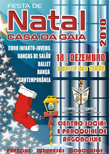 Festa de Natal 2010 - Casa da Gaia
