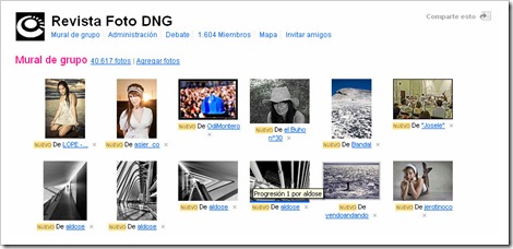 Grupo Flickr de Foto DNG