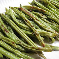 Roasted Garlic-Pepper Green Beans