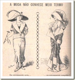 Decoro e mini-saia relatividade do vestuário