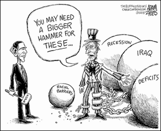 Obama dificuldades yes we can